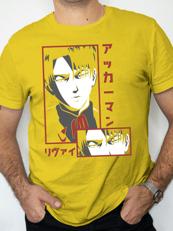 Thumbnail: Attack on Titan - Levi Ackerman Cotton T-Shirt TS086