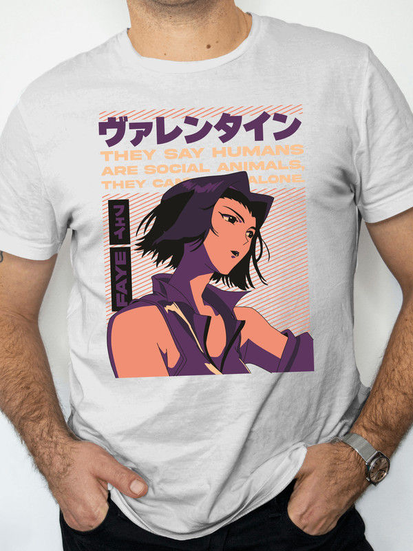 Cowboy Bebop - Faye Cotton T-Shirt TS185