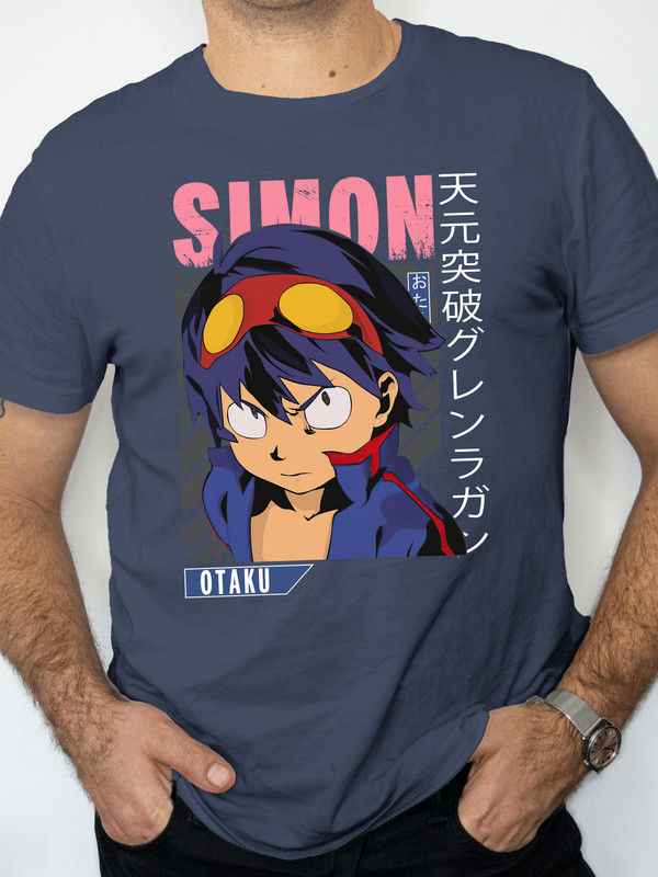 Thumbnail: Gurren Lagann - Signature Anime Series Cotton T-Shirt TS1009