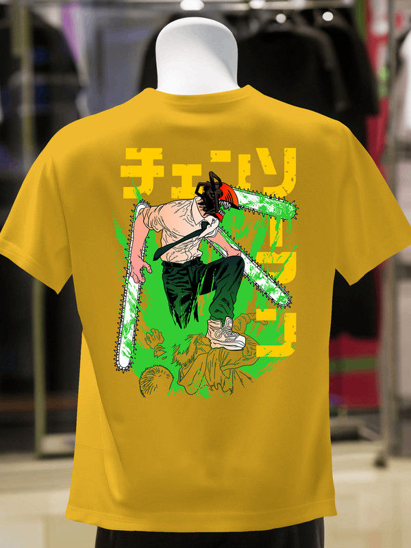Thumbnail: Chainsaw Man - Anime Design Cotton T-Shirt TS210