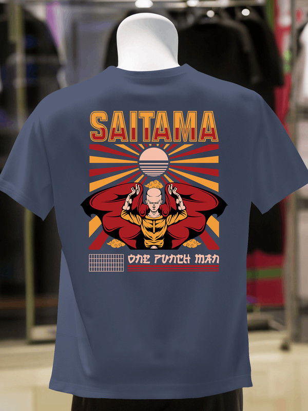 Thumbnail: One Punch man - Fabulous Oversized Loopknit Fabric T-shirt