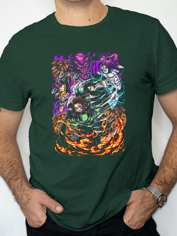 Thumbnail: Demon Slayer - Prime Anime Cotton T-Shirt TS423