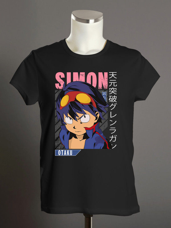 Thumbnail: Gurren Lagann - Signature Anime Series Cotton T-Shirt TS1009