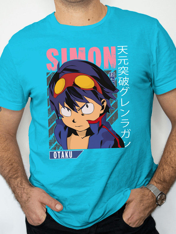Thumbnail: Gurren Lagann - Signature Anime Series Cotton T-Shirt TS1009