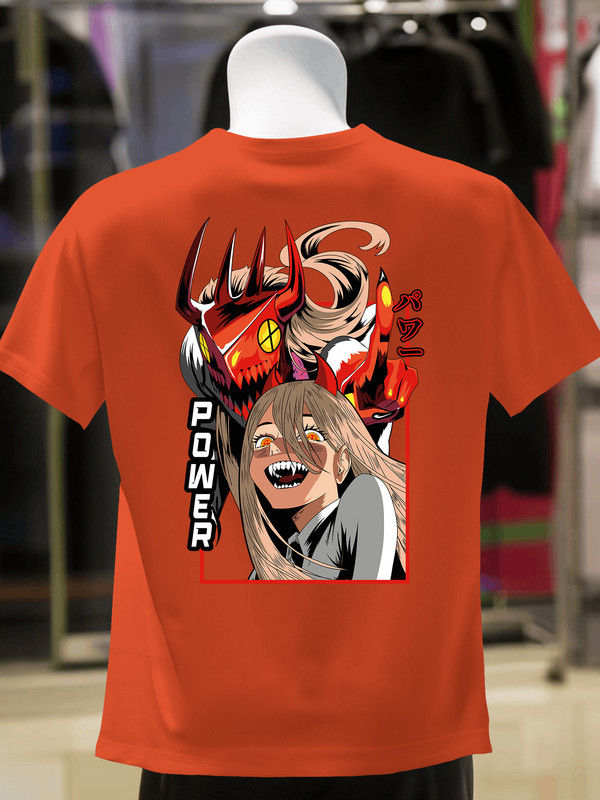 Thumbnail: Chainsaw Man - Poweer Cotton T-Shirt TS240