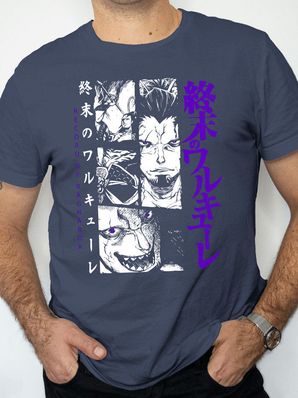 Thumbnail: Record of ragnarok - Signature Anime Series Cotton T-Shirt TS1904