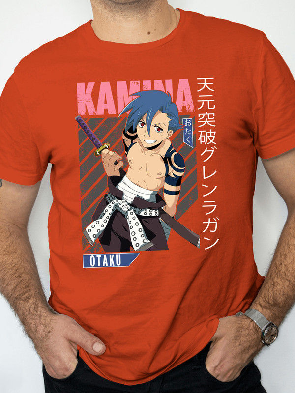 Thumbnail: Gurren Lagann - Signature Anime Series Cotton T-Shirt TS1003