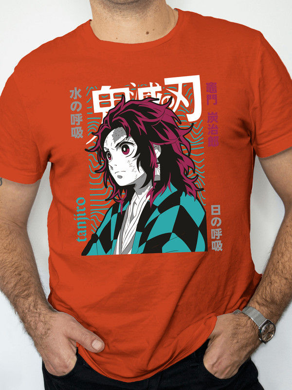 Thumbnail: Demon Slayer - Pinnacle Anime Edition Cotton T-Shirt TS511