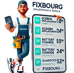 Consultez nos prix de réparation pour smartphone à Fribourg. Des services rapides et abordables pour redonner vie à votre app