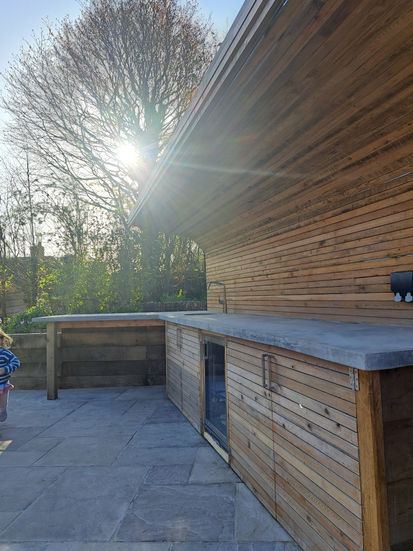 Outdoor Kitchen area