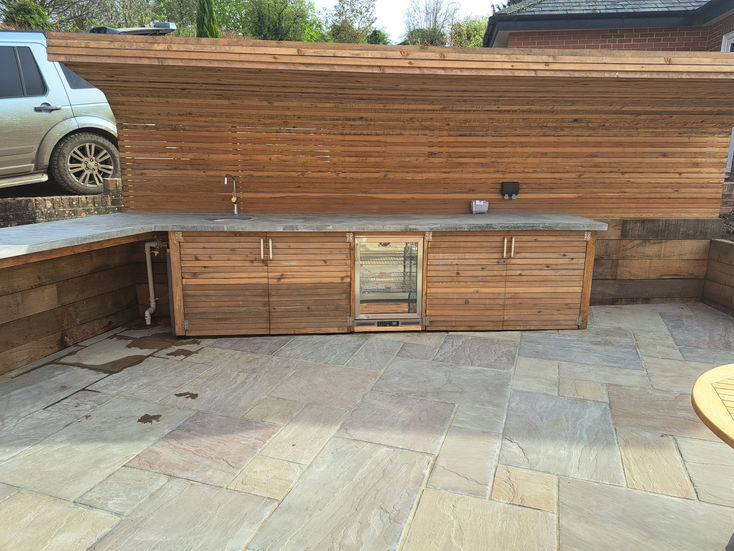 Outdoor Kitchen area
