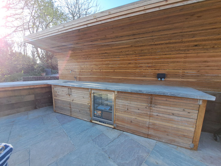 Outdoor Kitchen area