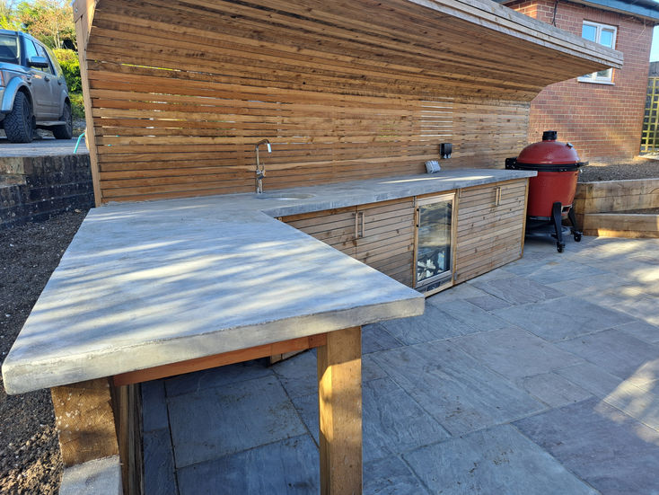 Outdoor Kitchen area