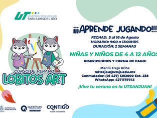 Incentiva UTSJR interés por la ciencia y el arte con curso de verano