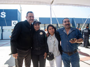 Entrega CECAFIS 123 policías de proximidad al servicio de Querétaro