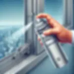 lubricación de herrajes y partes móviles