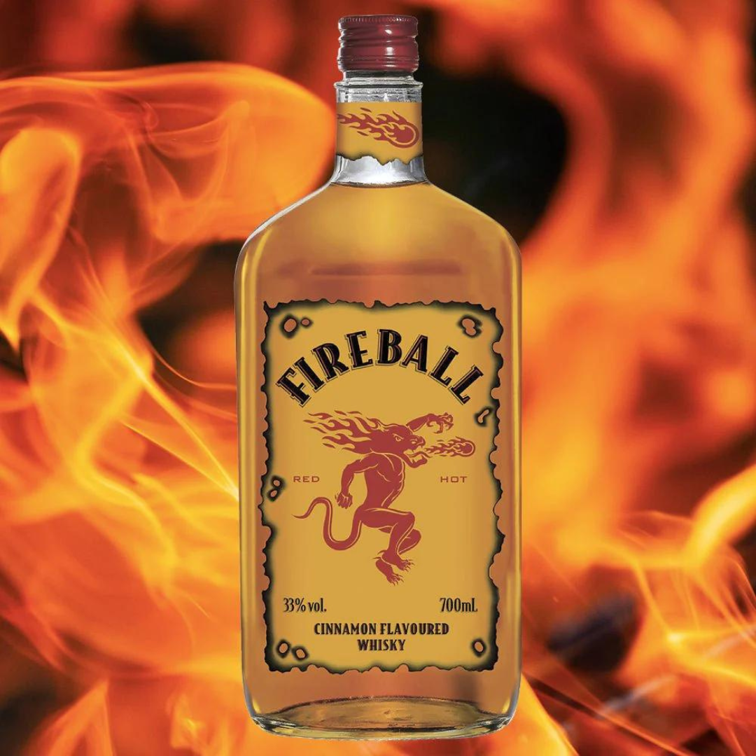 FIREBALL CINAMON FLAVOURED WHISKY 700ML