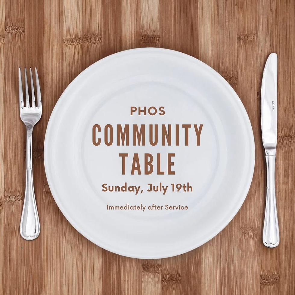 Phos Community Table