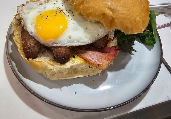 Full works - Bacon, Sausage, Egg