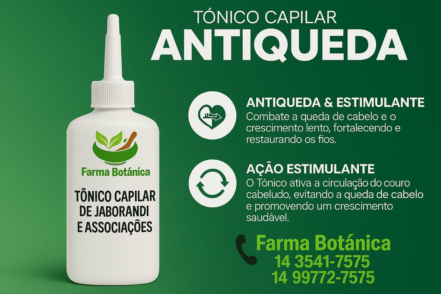 Tônico Capilar se Jaborandi