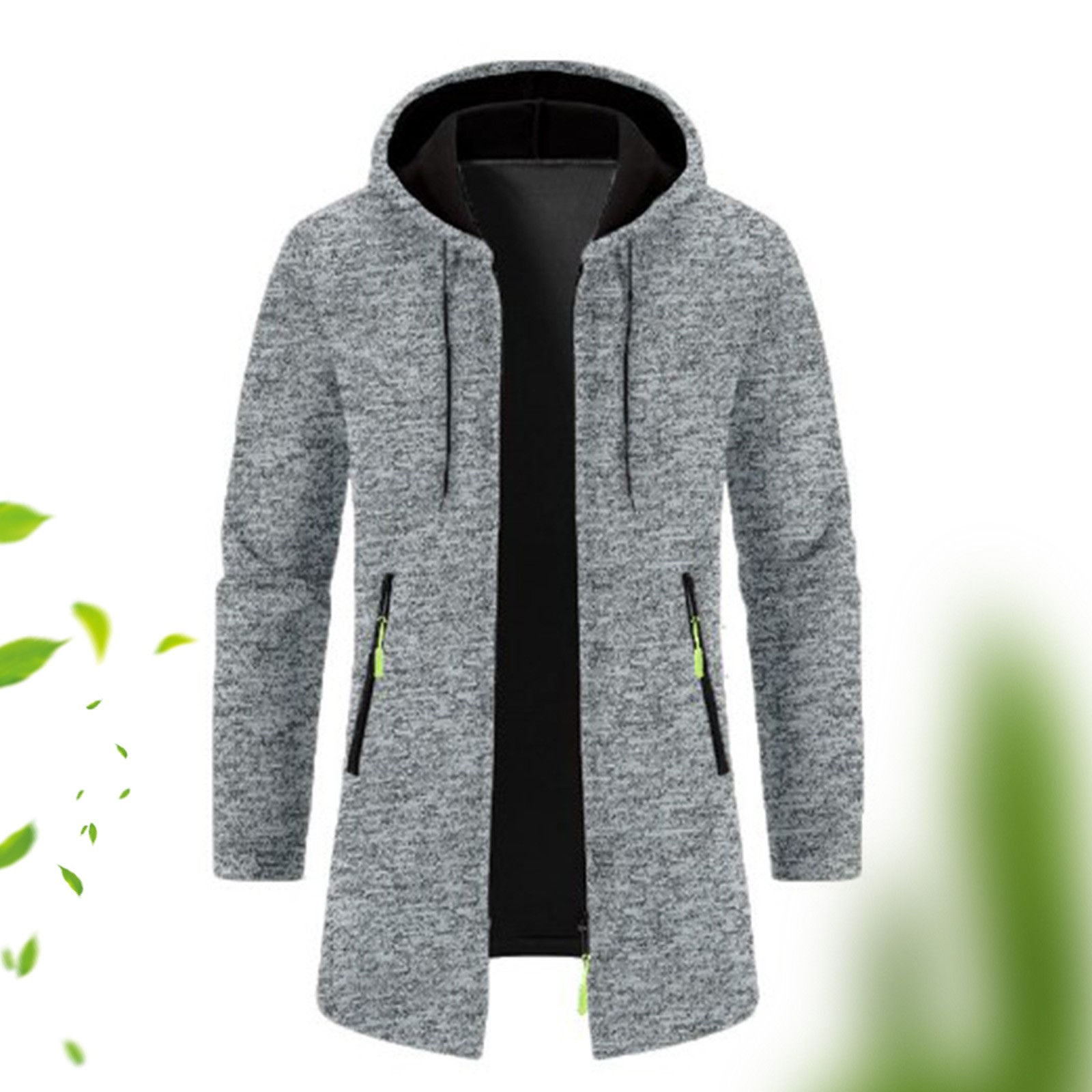 Fleece Turn-down Trench Jacket