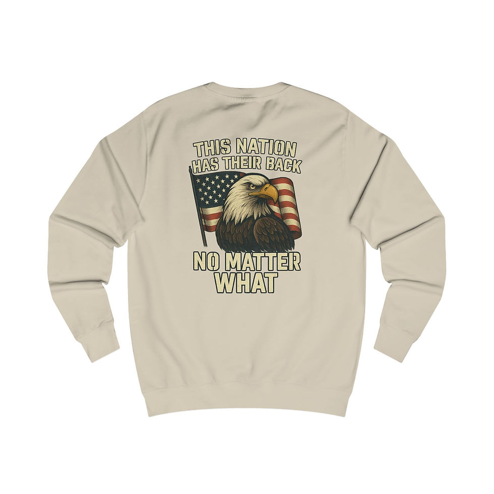 Thumbnail: Patriotic Unisex Sweatshirt - 'Kids Don't Need History Months,' Activism Apparel