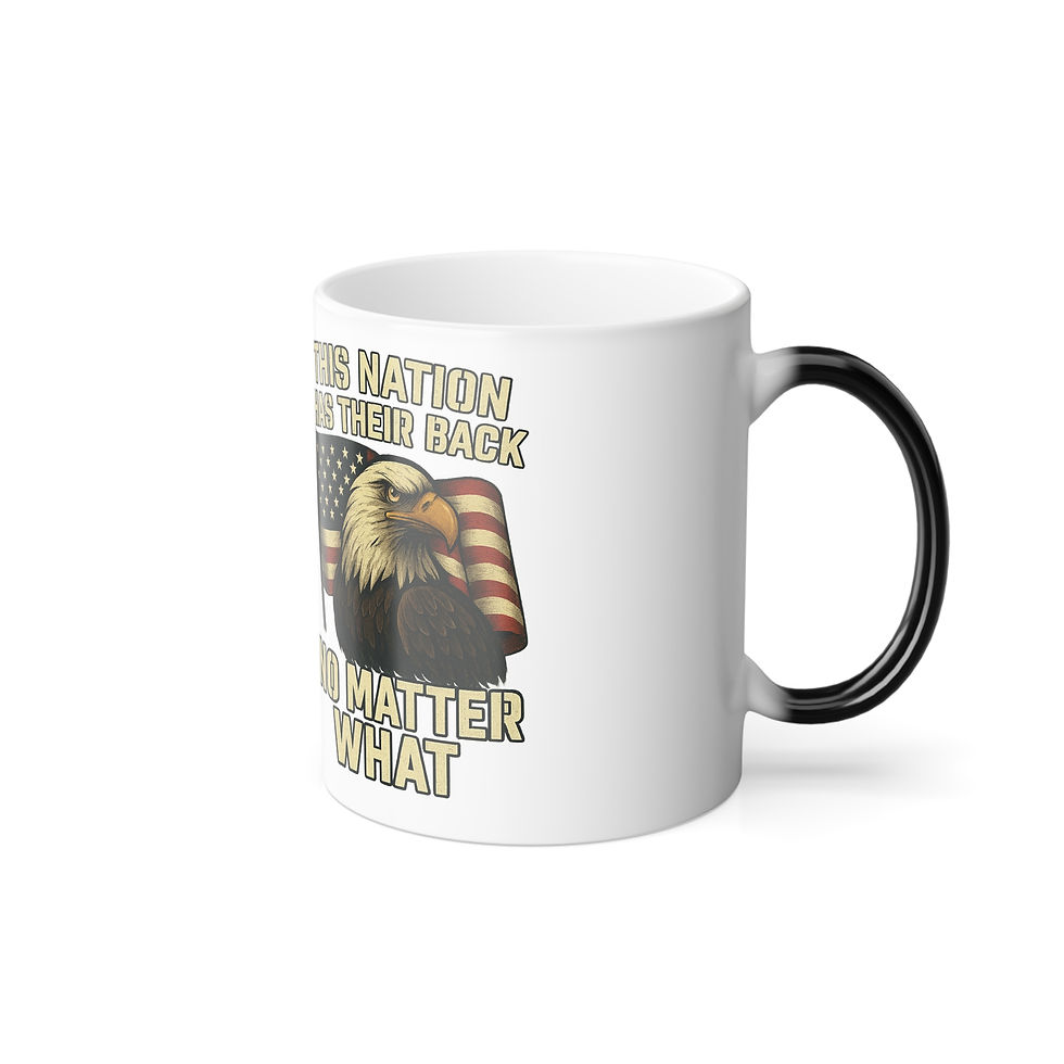 Thumbnail: Mug - Patriotic American Flag 'Kids Don't Need History Months'