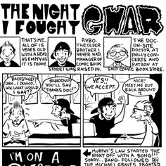 The Night I Fought GWAR