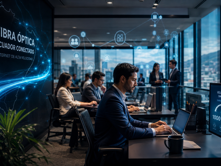 Internet corporativo empresarial con conectividad de fibra óptica dedicada en Ecuador