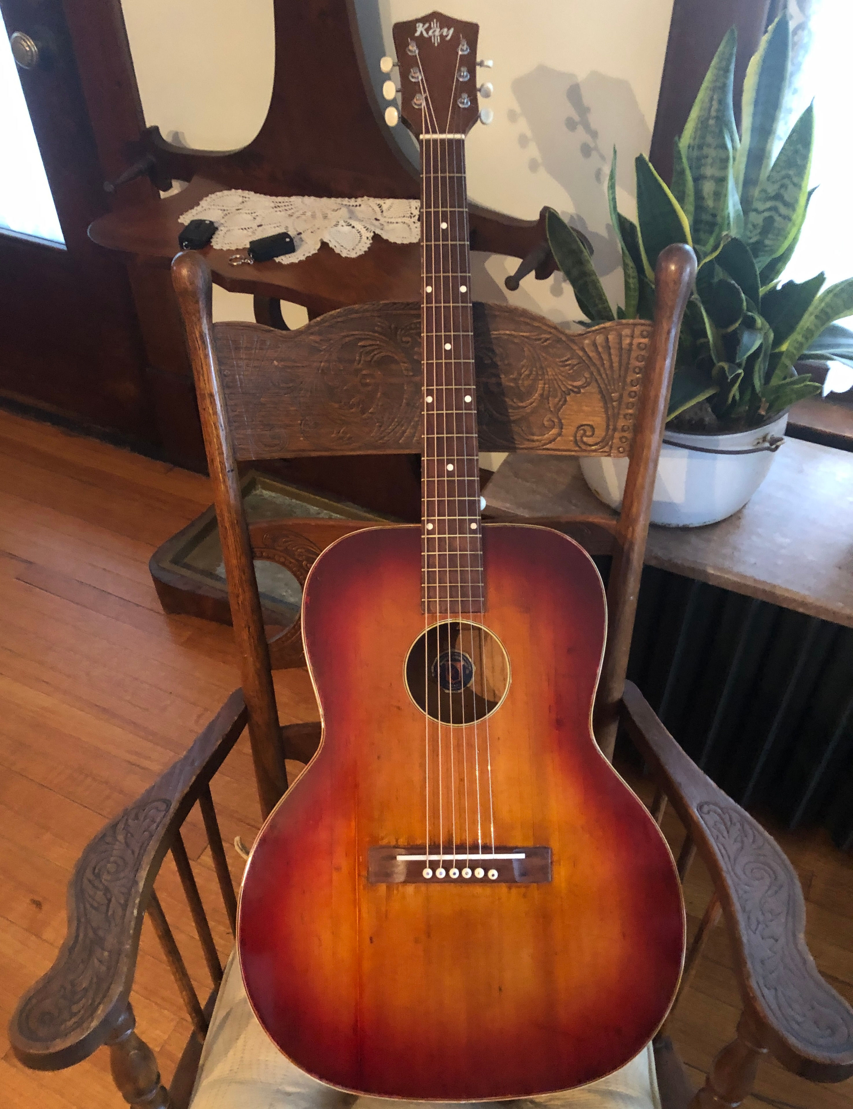 1940s Kay OM X Brace Conversion