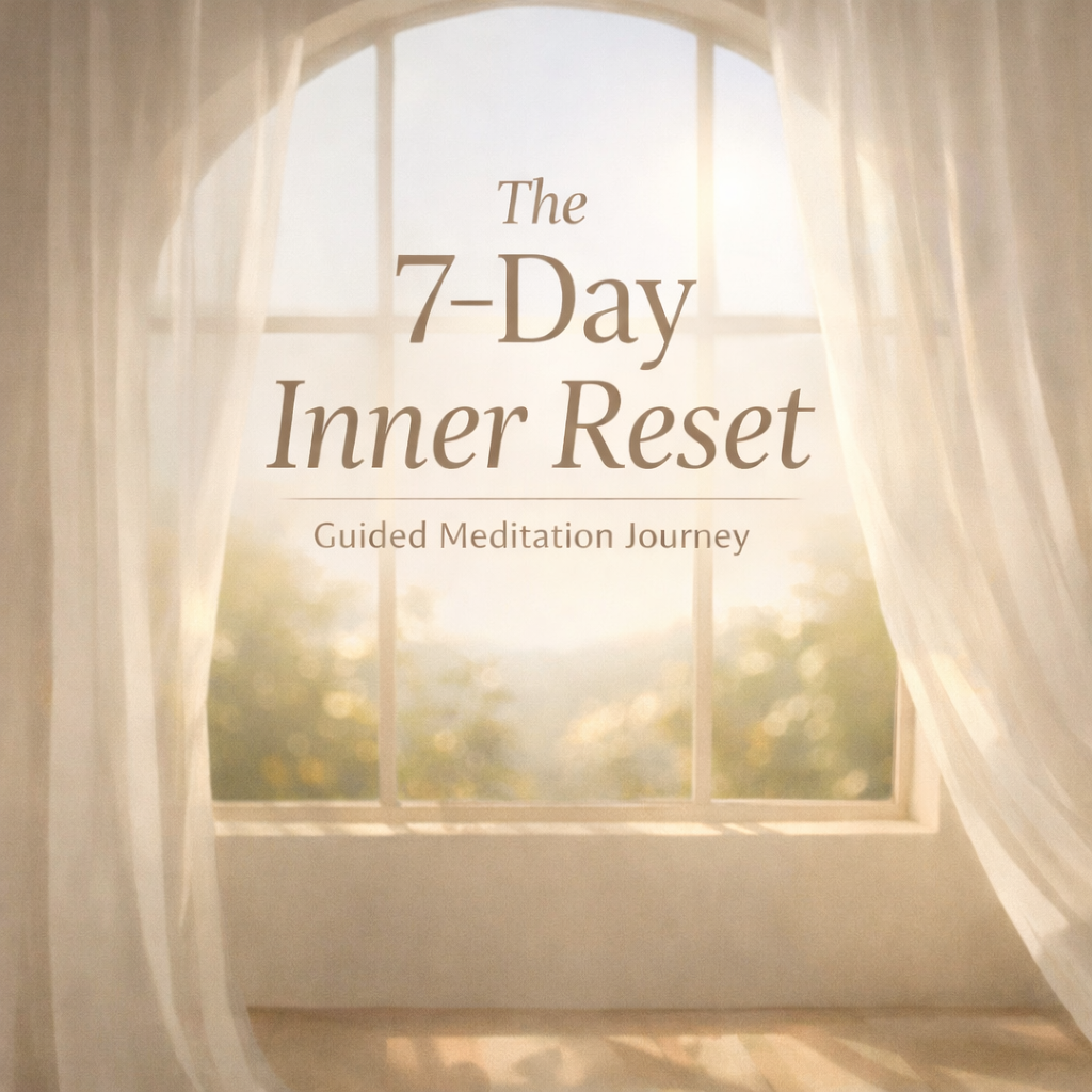 The 7-Day Inner Reset: Guided Meditation Journey
