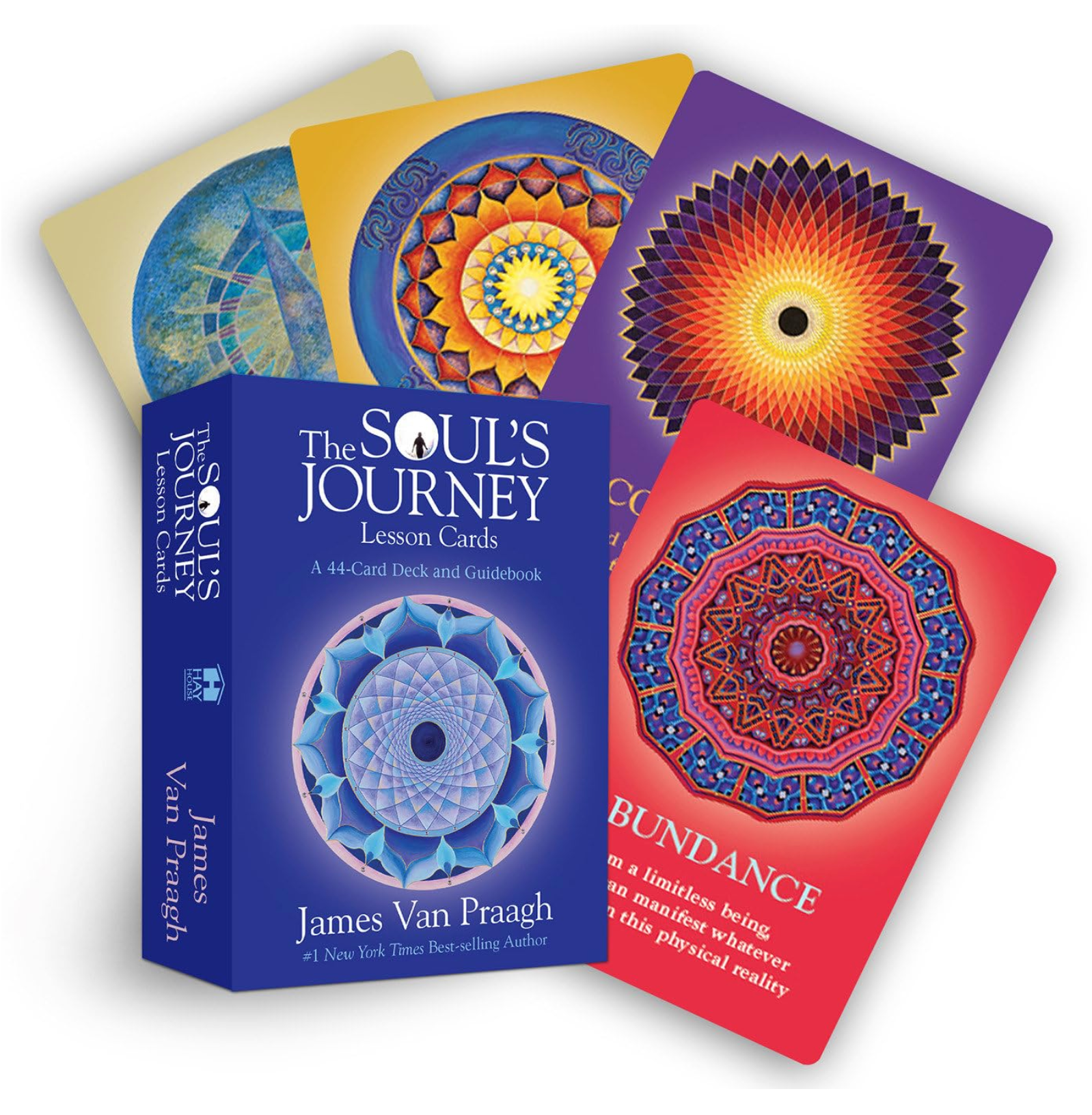 Le voyage de l'âme - 44 cartes de leçons et guide - Anglais