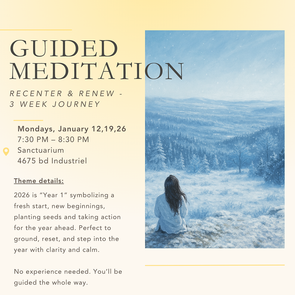 Guided Meditations with Pamela *January Package