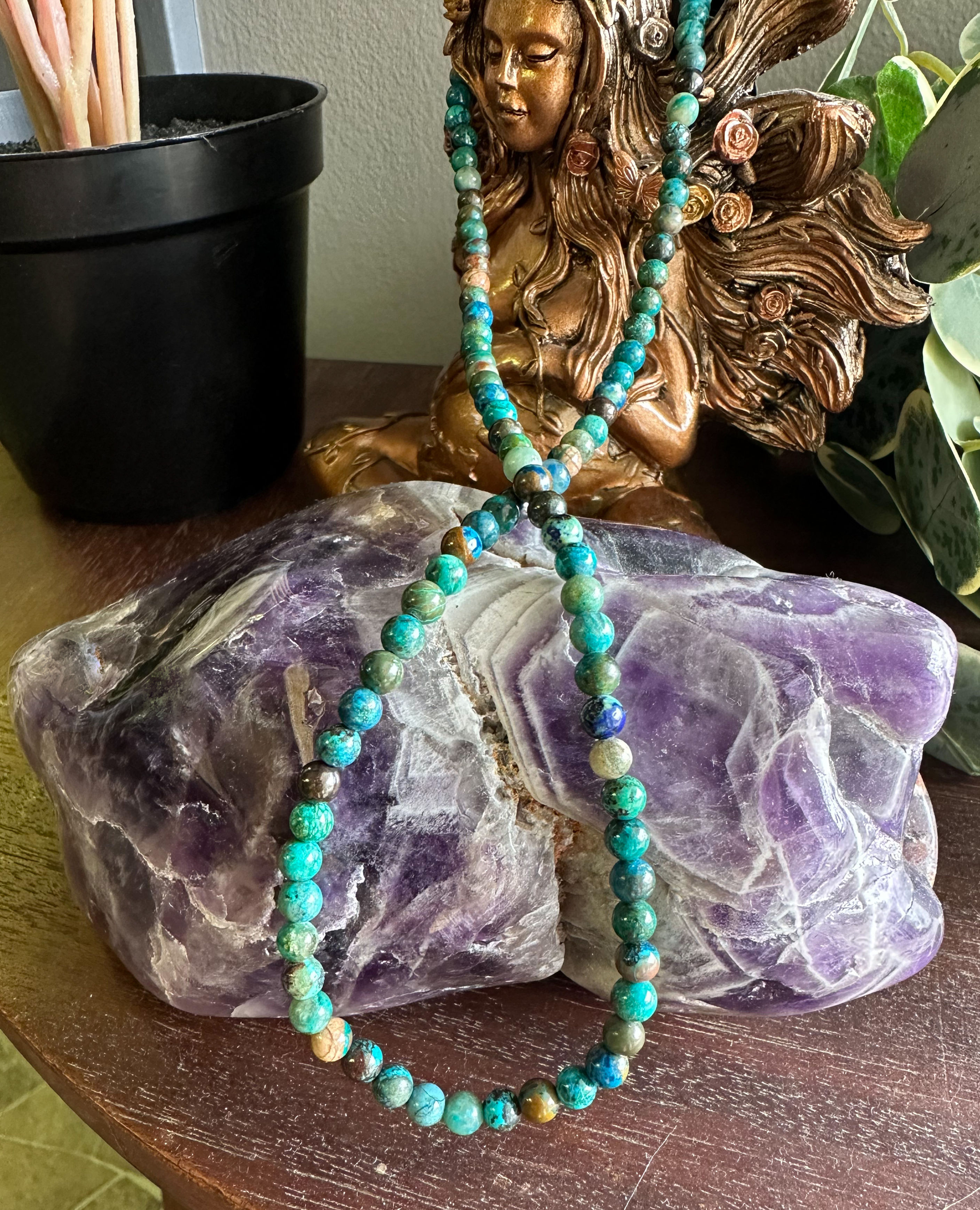 African Turquoise Necklace