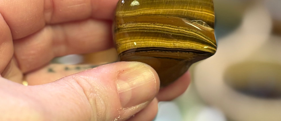 Tiger's Eye Tumbles