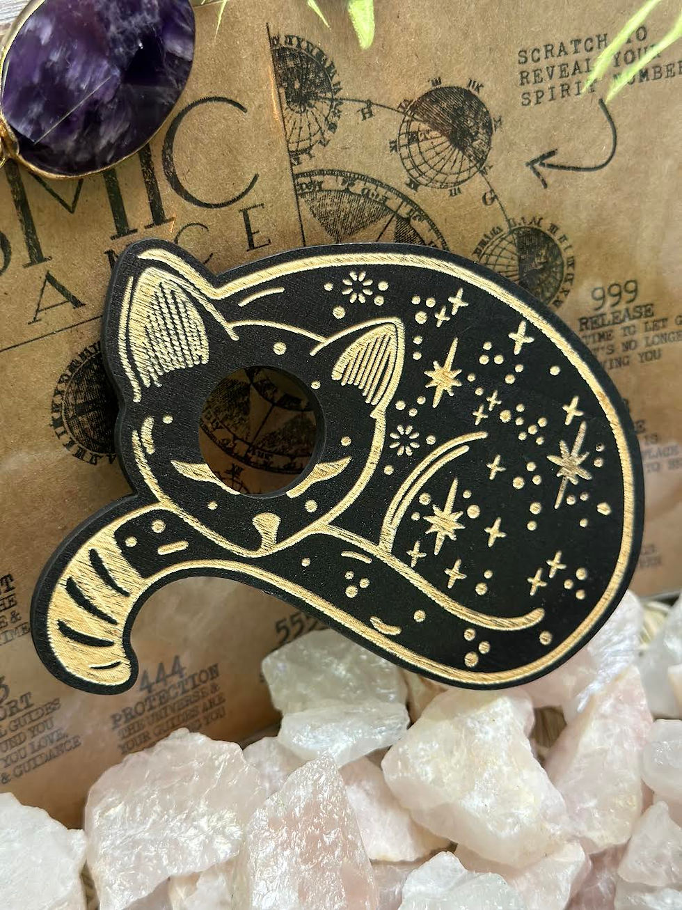 Thumbnail: Etched Wooden Sphere Stands