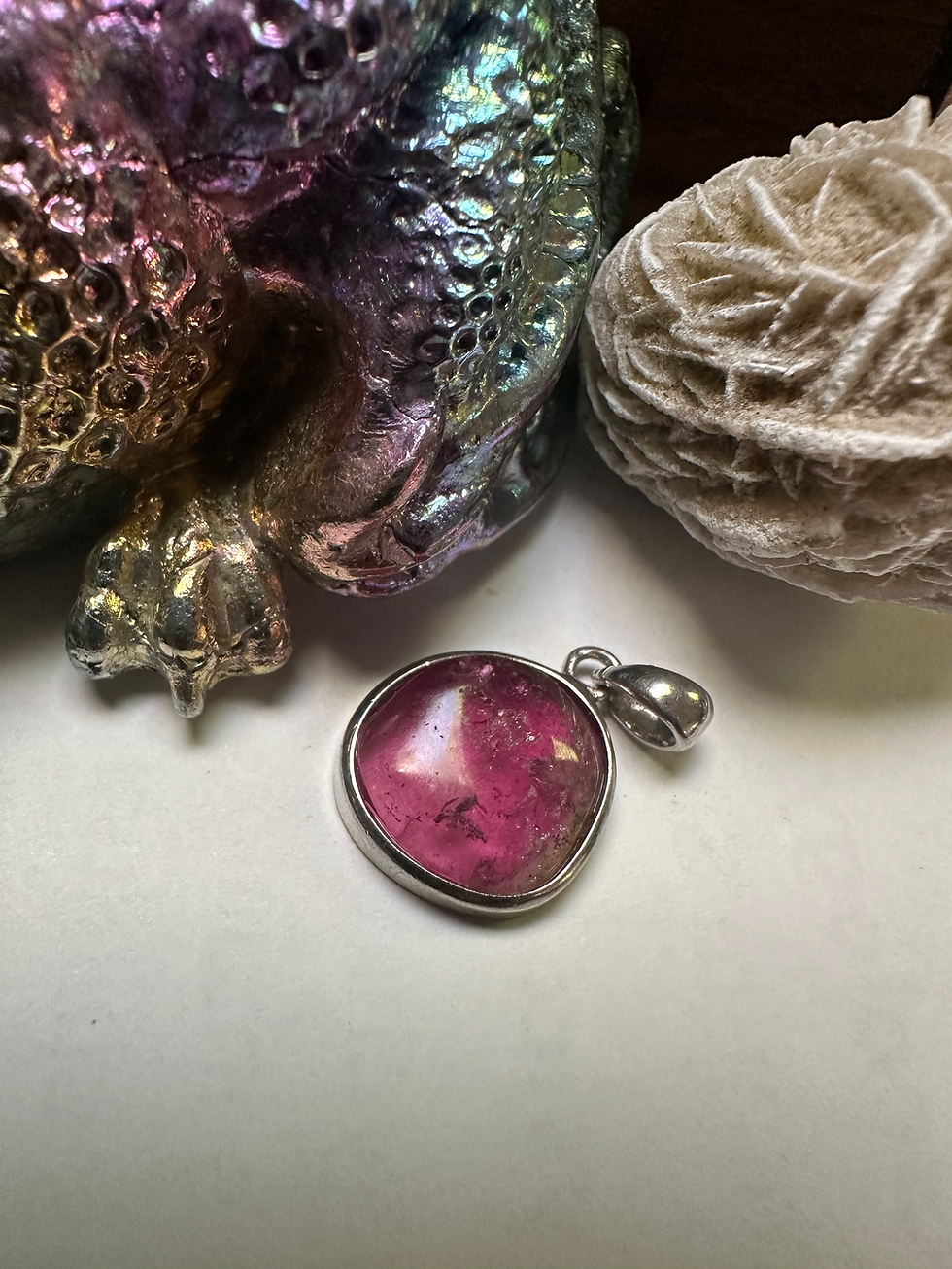 Thumbnail: Watermelon Tourmaline Pendant