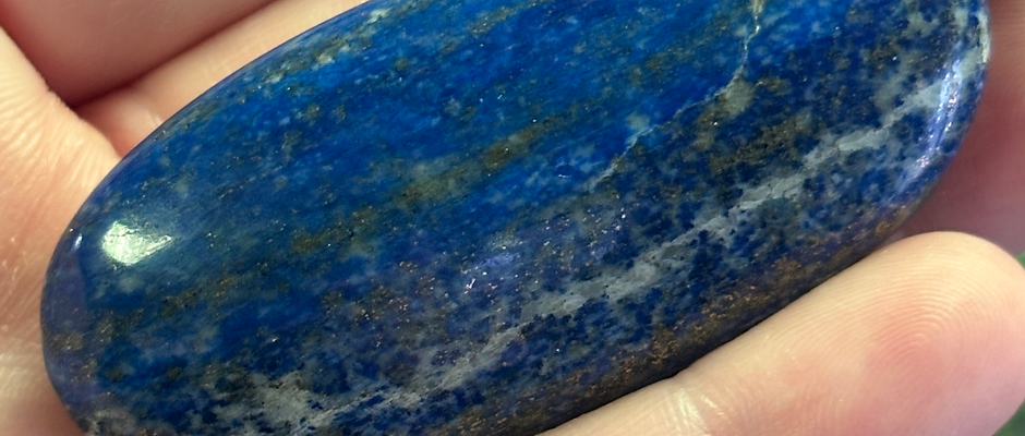 Lapis Lazuli Palm Stone