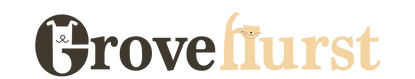 main logo for grovehurst pet shop sittingbourne kent uk