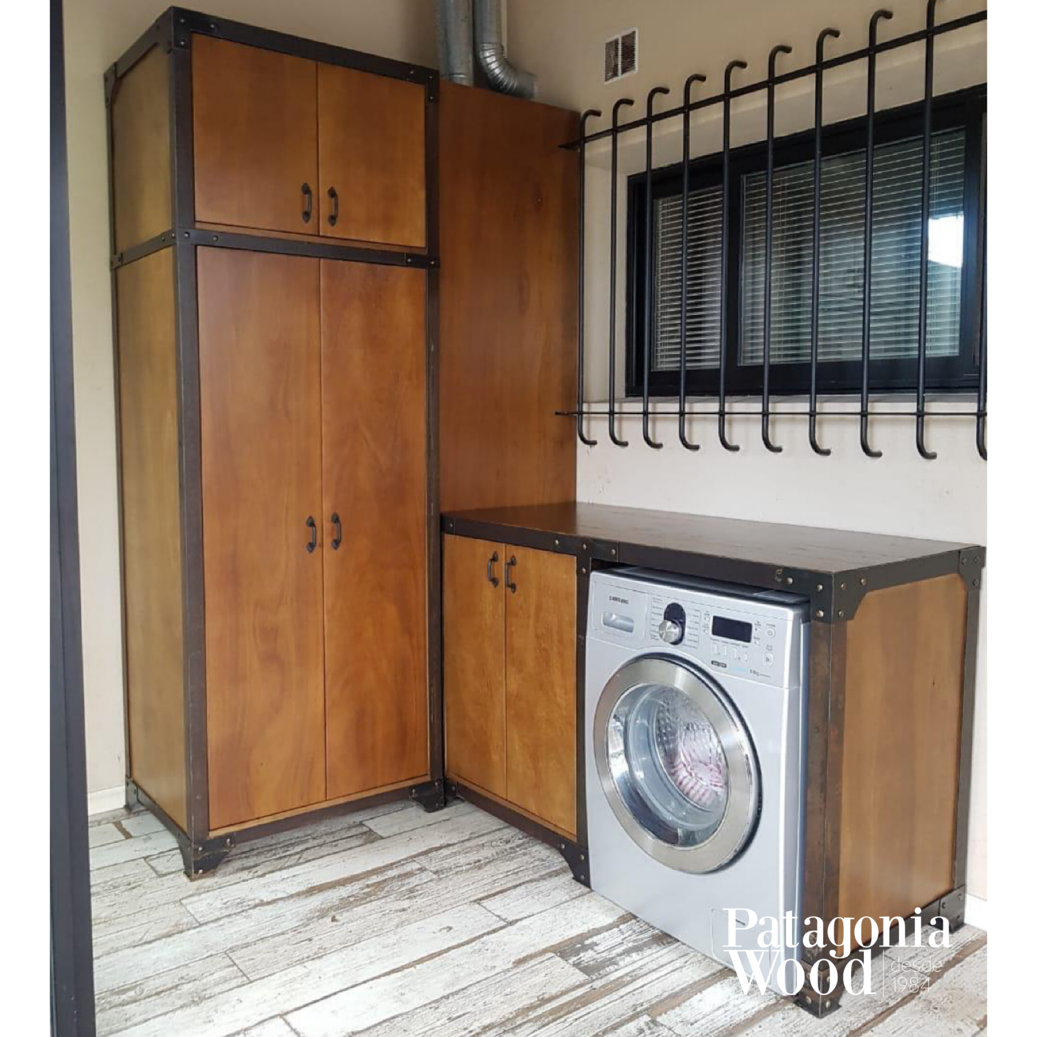 Mueble para Lavadero Patagonia Wood