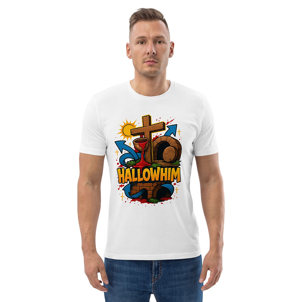 Thumbnail: HallowHim Unisex organic cotton t-shirt