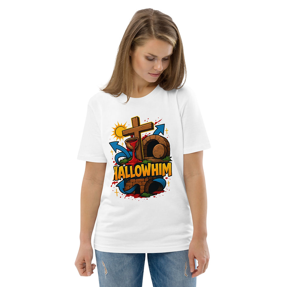 Thumbnail: HallowHim Unisex organic cotton t-shirt