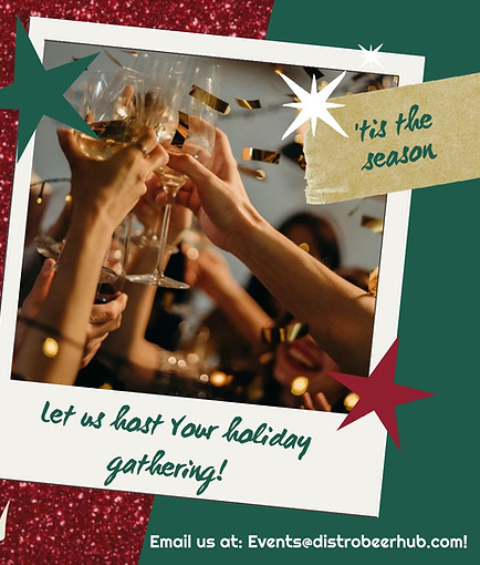 Book your holiday party with us