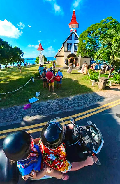 is scooter or motorcycle safe in Mauritius