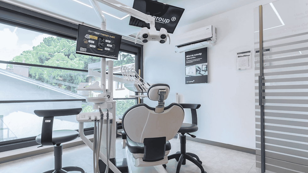 Çok şubeli diş kliniği zinciri için harita ve SEO optimizasyon ekranı görseli