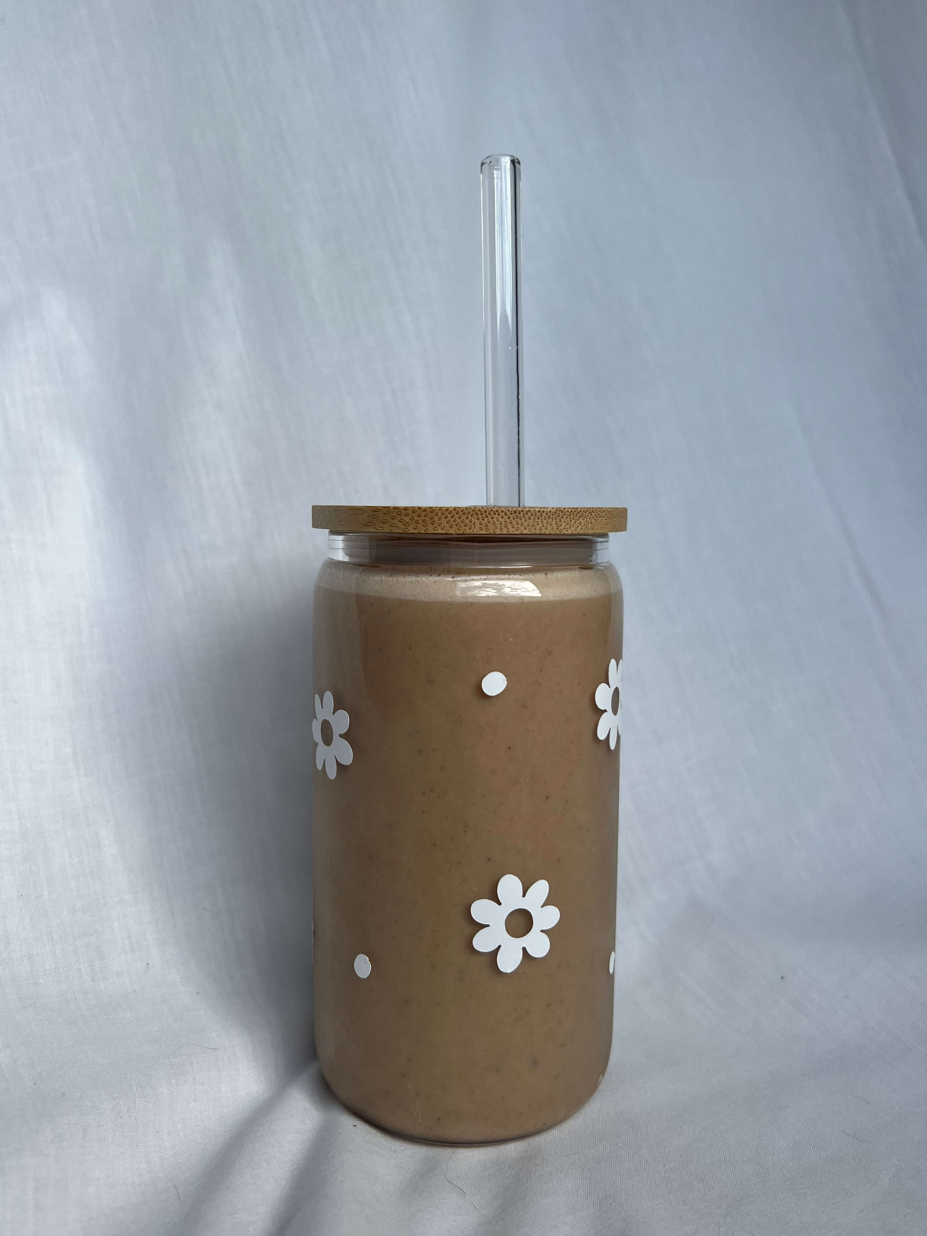 Flower Glass Tumblers