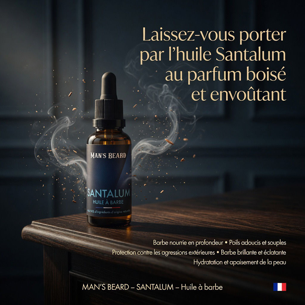 Huile à barbe SANTALUM