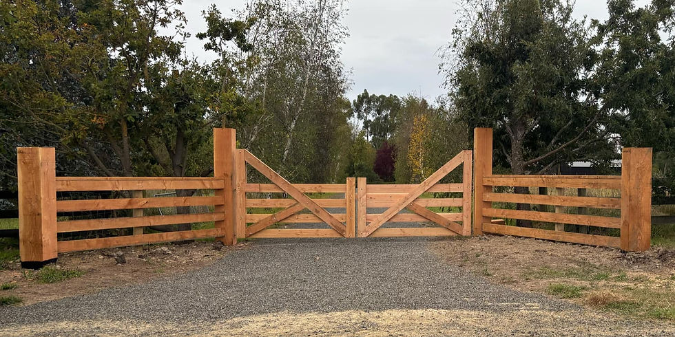 Entrance way - Timber