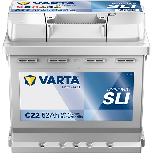 VARTA  DYNAMIC SLI C22 BATTERY 5 YEAR