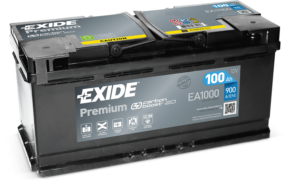 EXIDE PREMIUM EA1000 BATTERY 5 YEAR